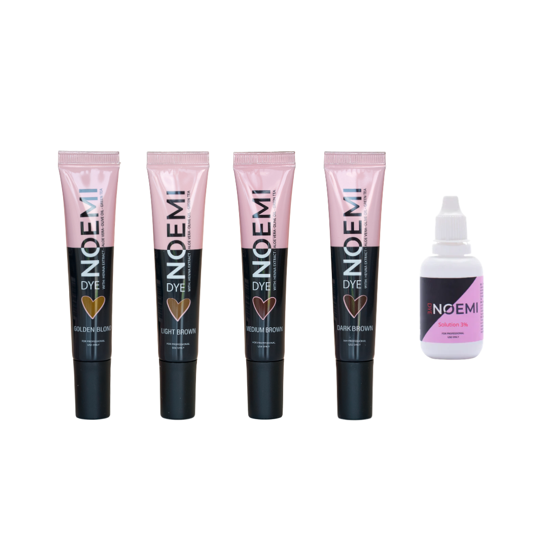 Noemi - Hybrid Dye Starter Kit (4 Best Seller Shades + Gel Developer)
