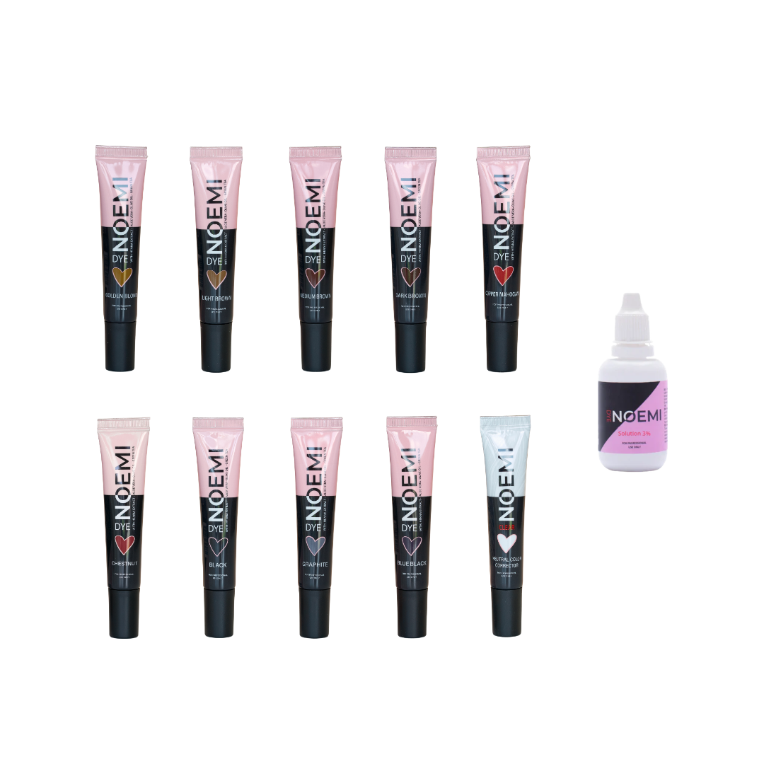 Noemi - Hybrid Dye Kit (9 colours + 1 Corrector +  GEL Developer)