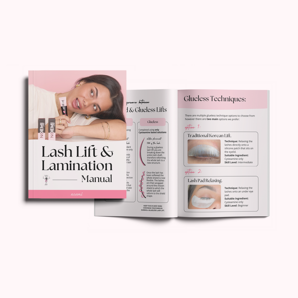 Noemi - Brow Lamination, Lash Lifting & Korean Technique - Manual